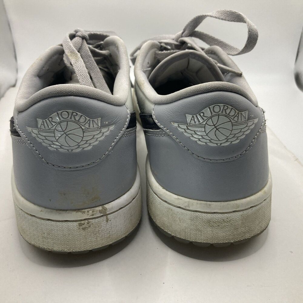 Nike Air Jordan 1 Low G Golf Shoes Wolf Grey DD9315-002 Men's Leather Uppers - Picture 5 of 8
